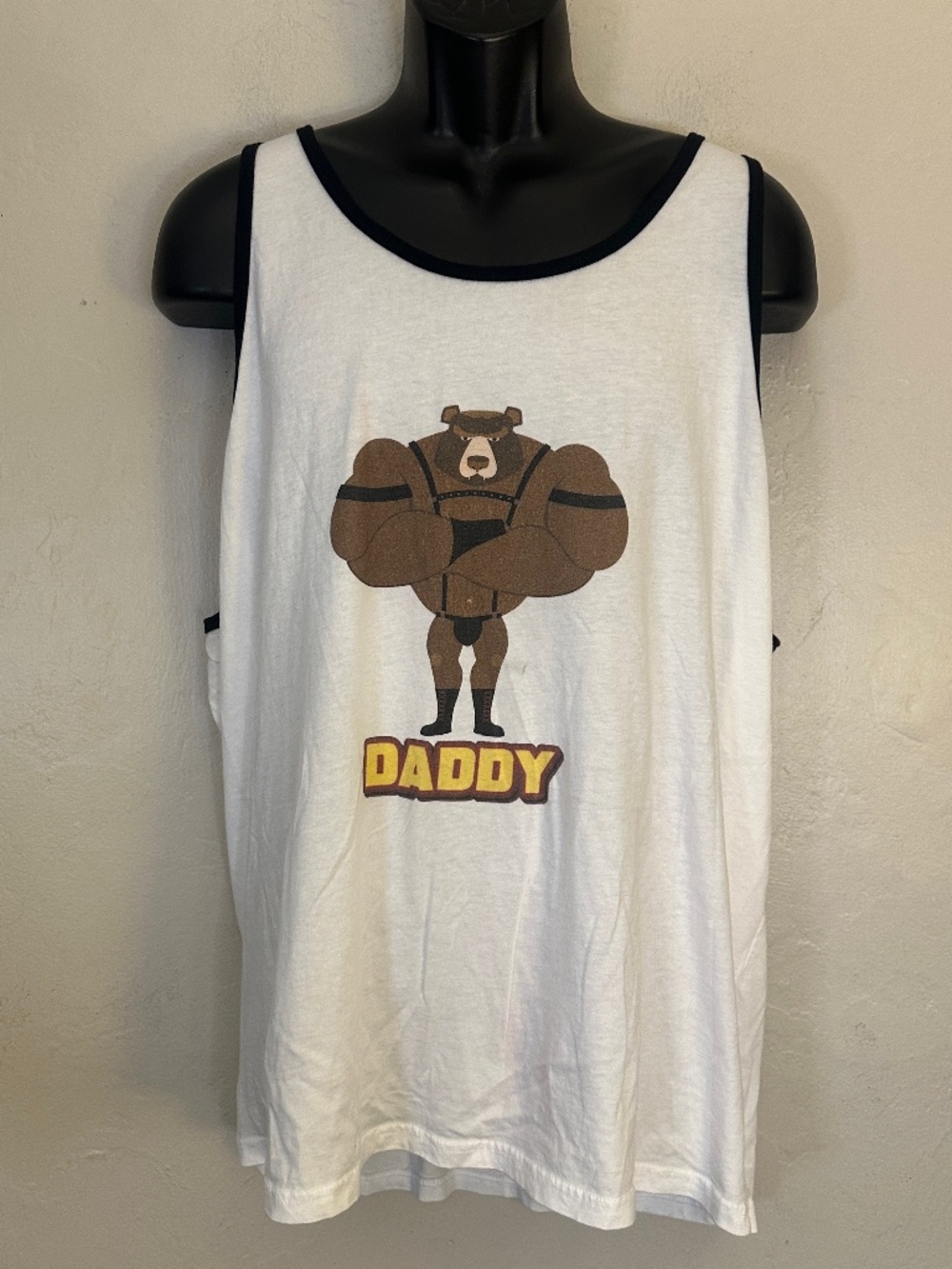Daddy Tank Top 2XL Gently worn 100% cotton 25" armpit to armpit